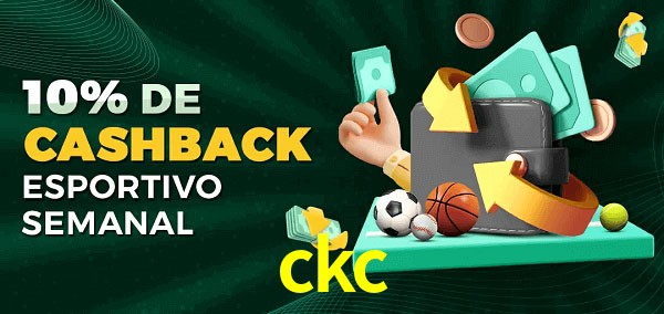 10% de bônus de cashback na ckc